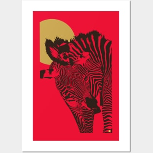 The two zebras confusion Posters and Art